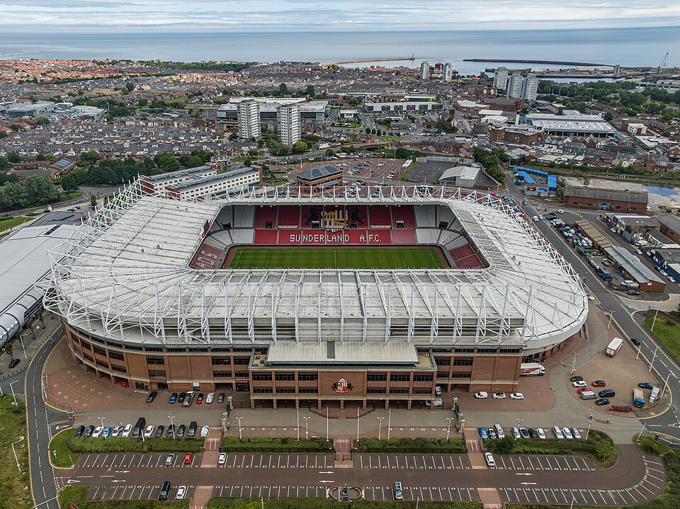 Ponto Turístico Estádio da Luz (Stadium of Light) em Sunderland