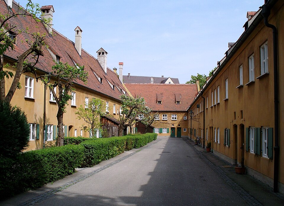 Ponto Turístico Museu Casa de Mozart em Augsburgo (Mozarthaus) em Augsburgo