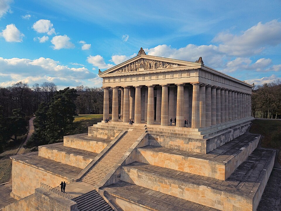 Ponto Turístico Monumento de Walhalla (Arredores - Donaustauf) em Ratisbona
