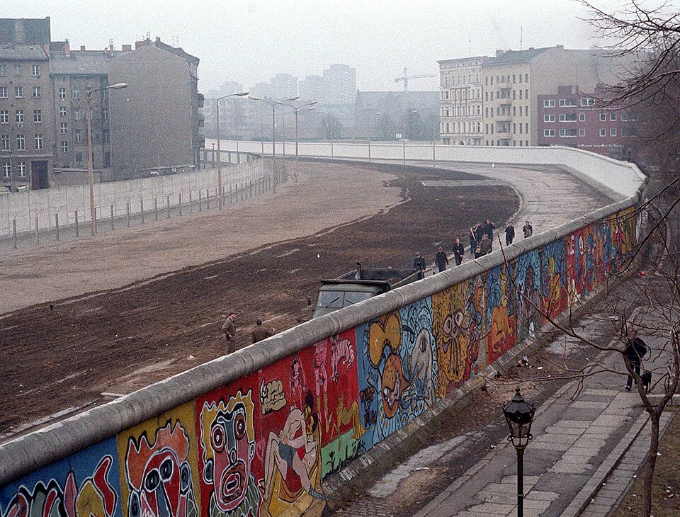 Ponto Turístico Muro de Berlim e East Side Gallery em Berlim