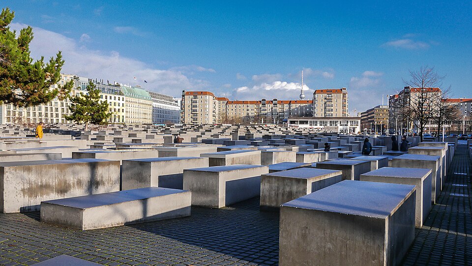 Ponto Turístico Memorial aos Judeus Mortos da Europa em Berlim