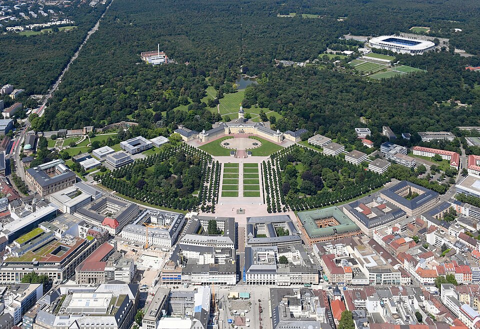 Ponto Turístico Tribunal Constitucional Federal (Bundesverfassungsgericht) em Karlsruhe