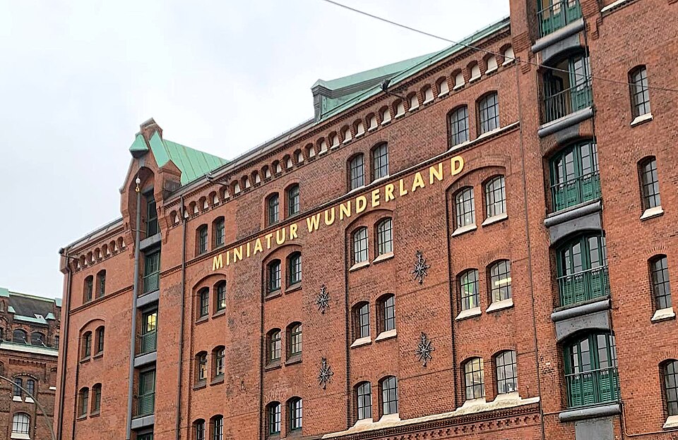 Ponto Turístico Miniatur Wunderland em Hamburgo