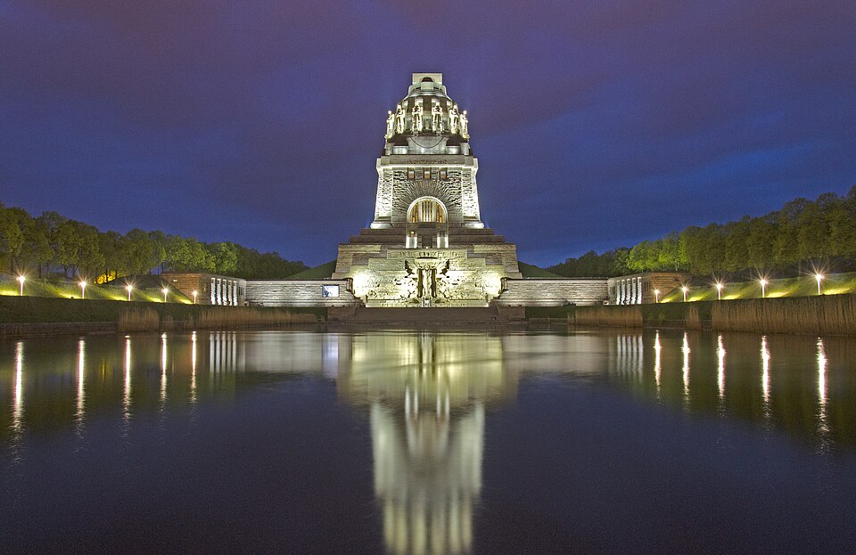 Ponto Turístico Monumento à Batalha das Nações (Völkerschlachtdenkmal) em Leipzig
