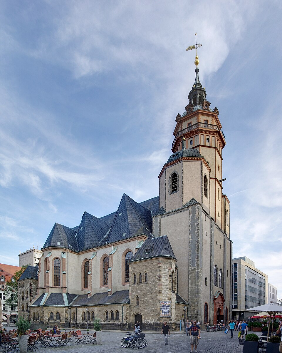 Ponto Turístico Igreja de São Nicolau (Nikolaikirche) em Leipzig