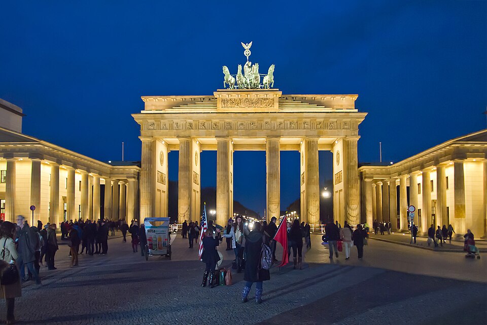 Ponto Turístico Portão de Brandemburgo de Potsdam (Brandenburger Tor) em Potsdam