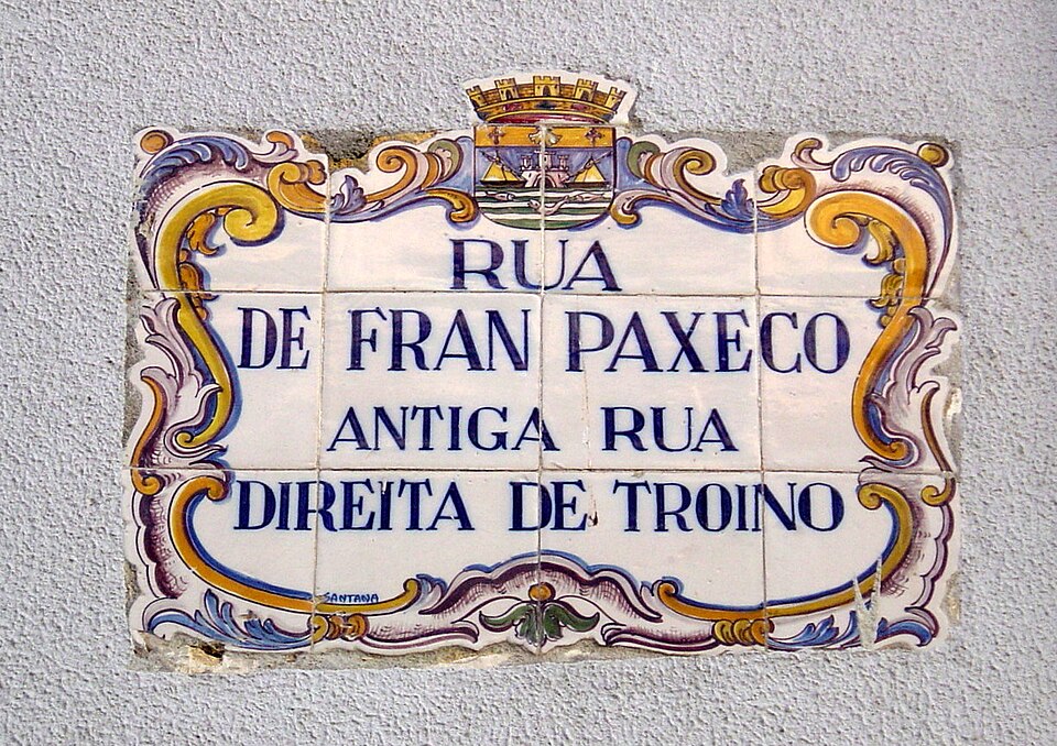 Ponto Turístico Bairro Histórico de Troino (Ruelas) em Setúbal