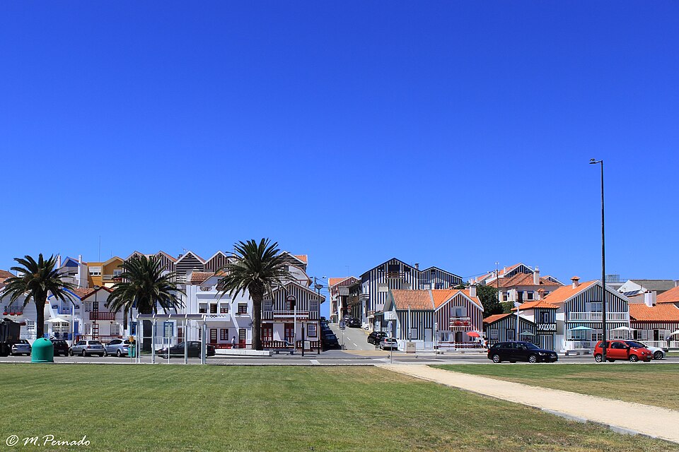 Ponto Turístico Praia da Costa Nova (Arredores - Ílhavo) em Aveiro