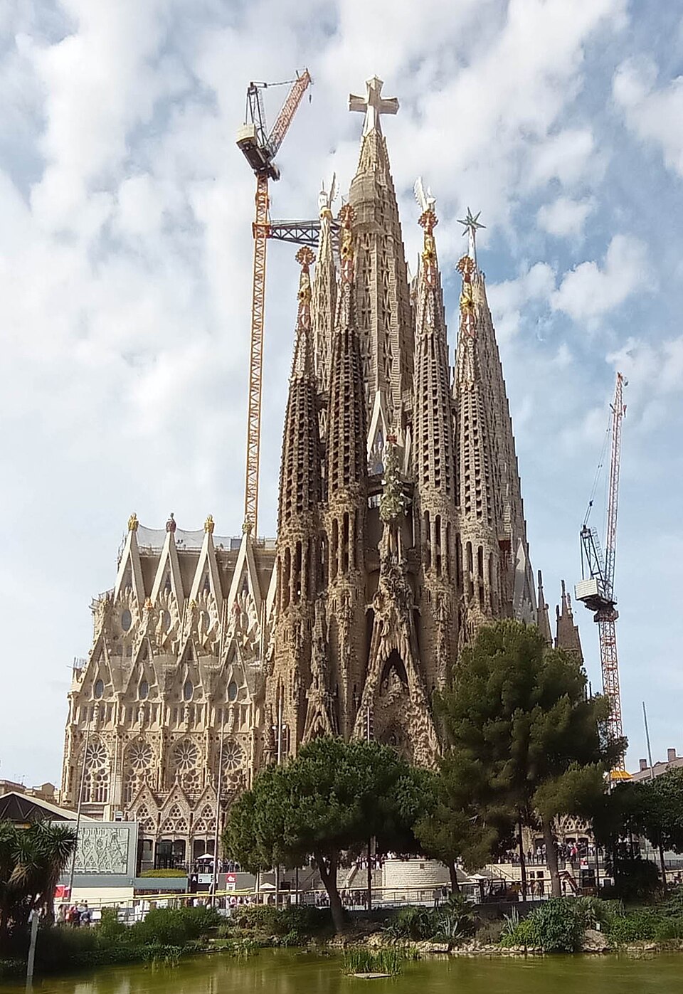 Ponto Turístico Templo Expiatório da Sagrada Família em Barcelona