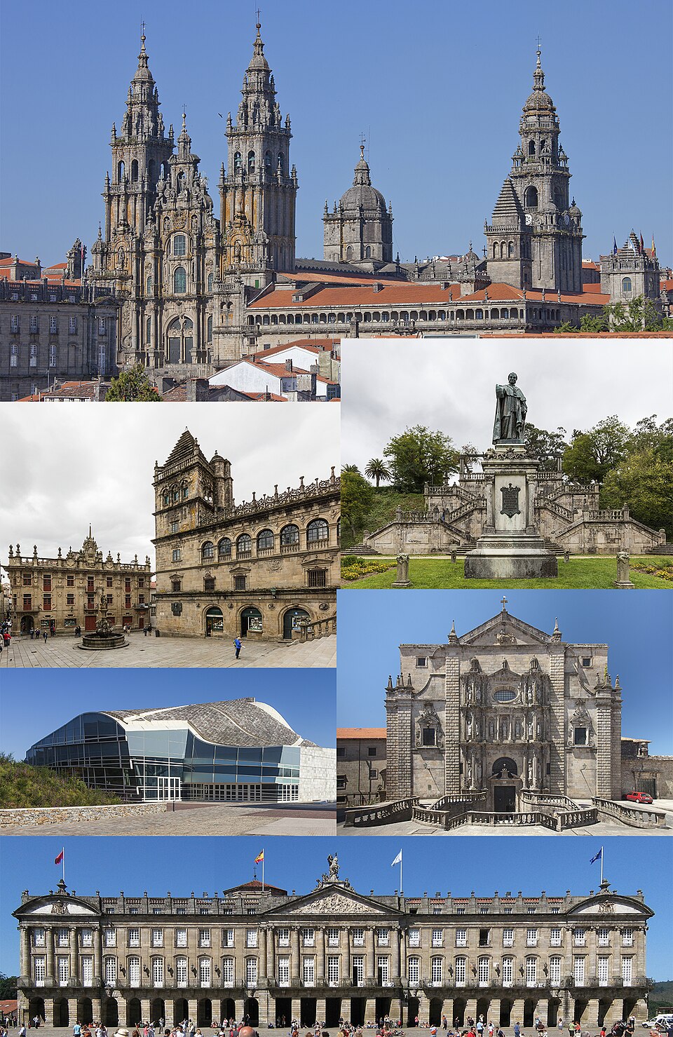 Ponto Turístico Pórtico da Glória em Santiago de Compostela