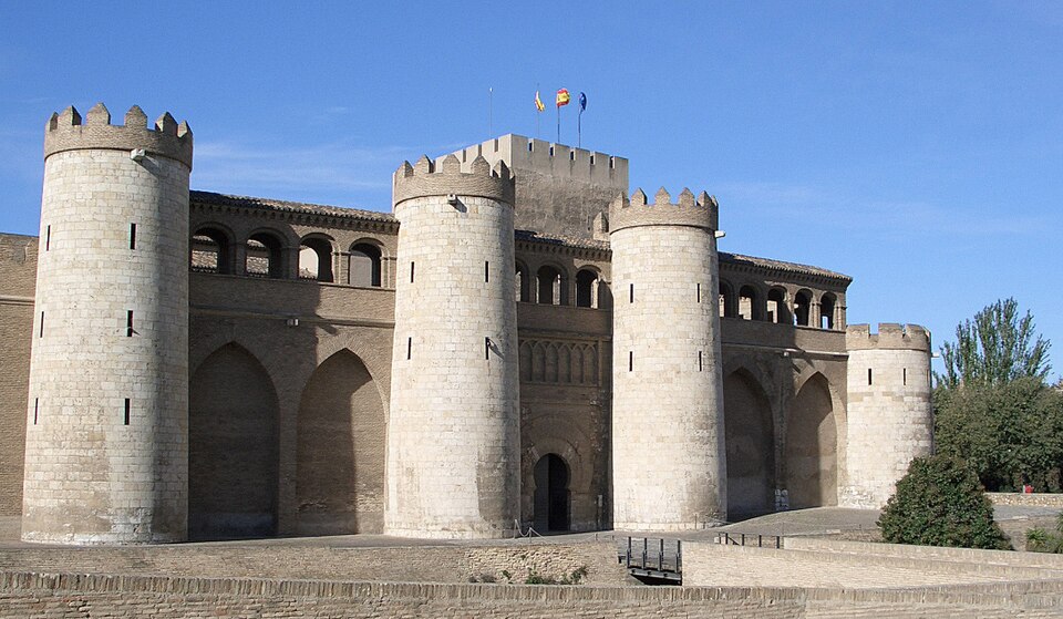 Ponto Turístico Palácio da Aljaferia em Saragoça