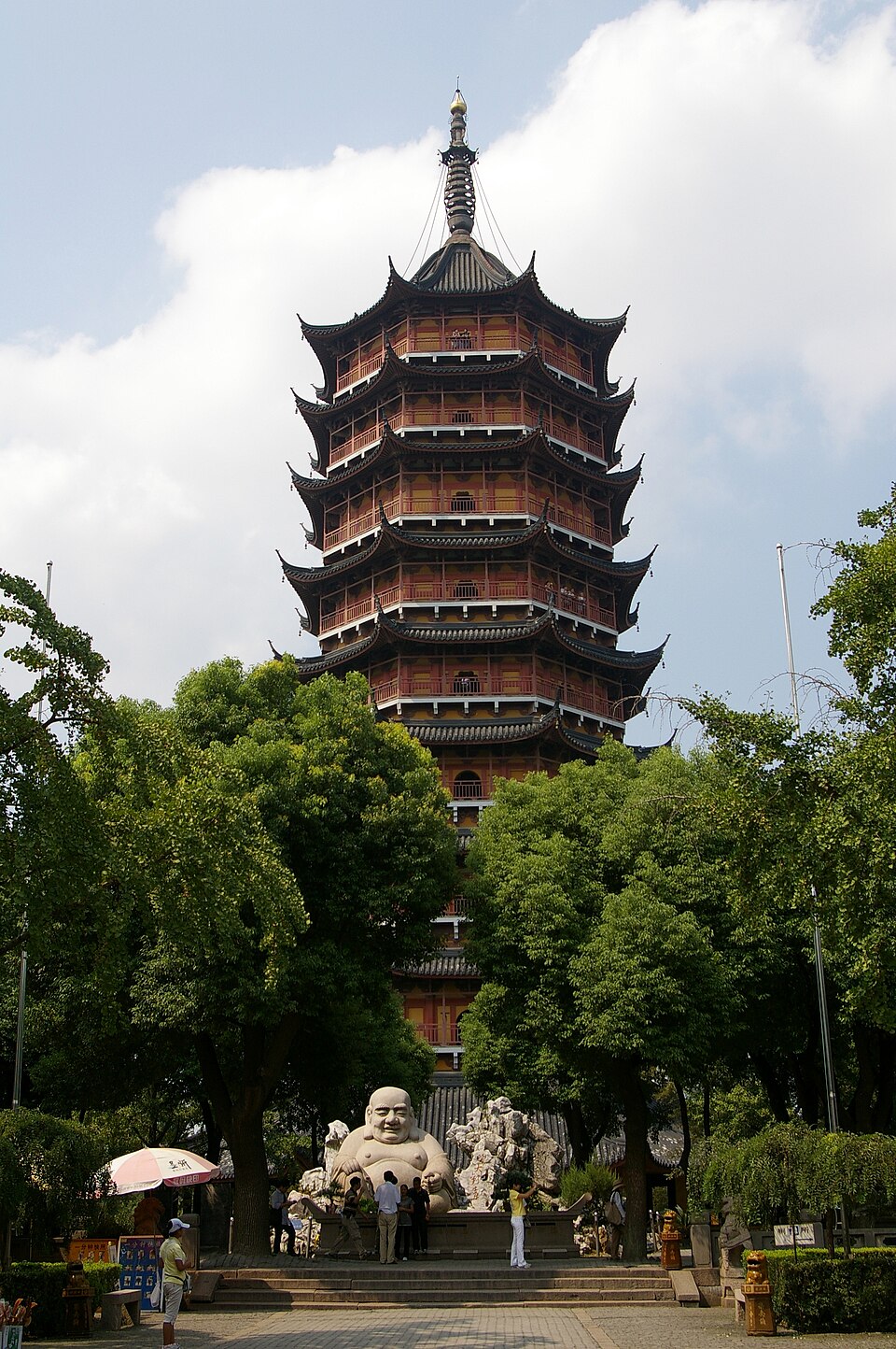 Ponto Turístico Pagoda de Liuhe (Seis Harmonias) em Hangzhou