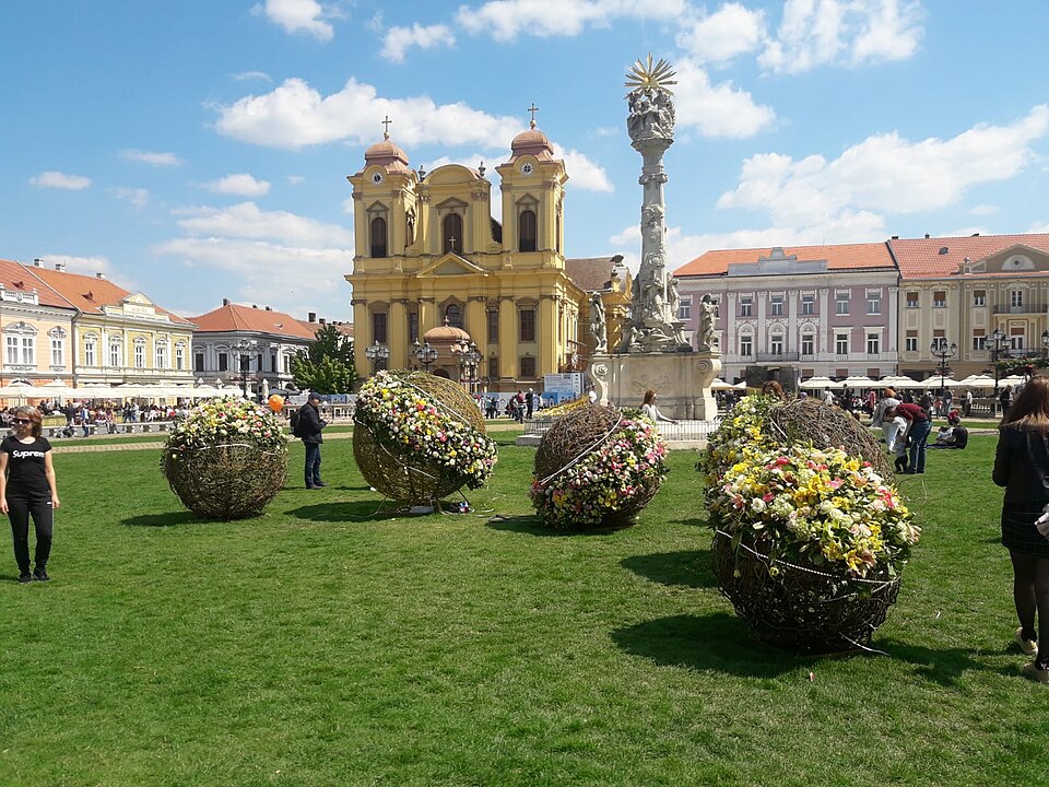 Ponto Turístico Ópera Nacional Romena de Timișoara em Timișoara