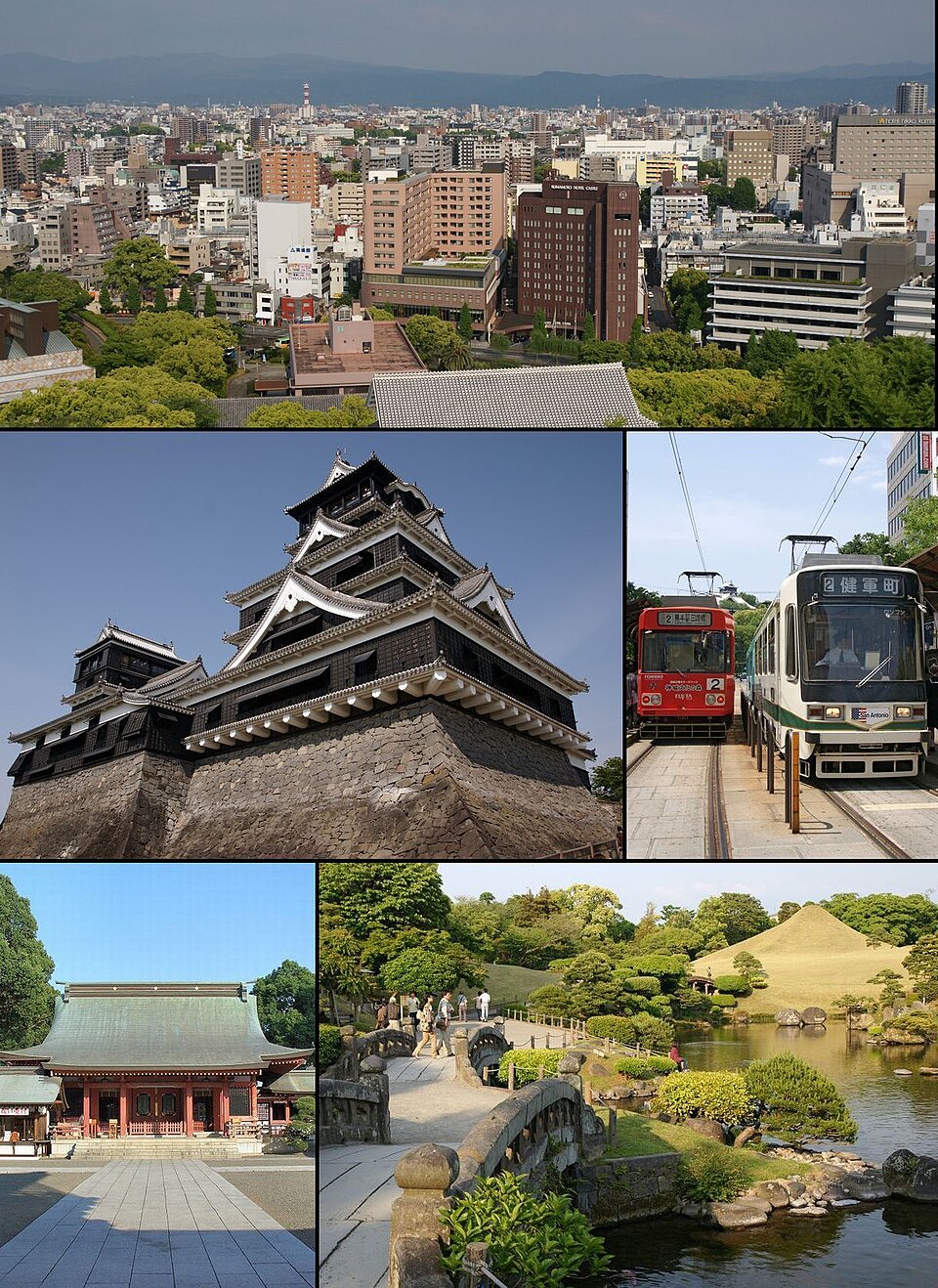 Ponto Turístico Santuário Fujisaki Hachimangu em Kumamoto