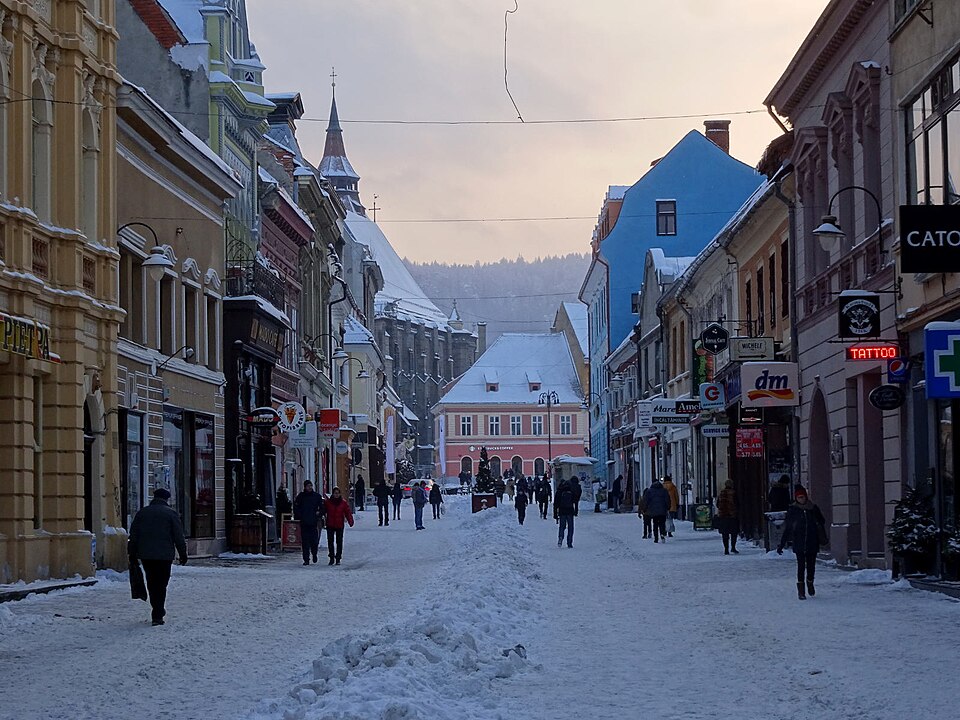 Ponto Turístico Bairro Histórico de Șchei (Ruelas antigas) em Brașov