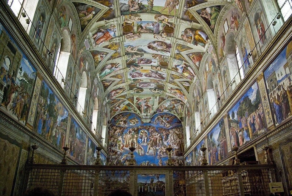 Ponto Turístico Museus do Vaticano e a Capela Sistina (Arredores) em Roma