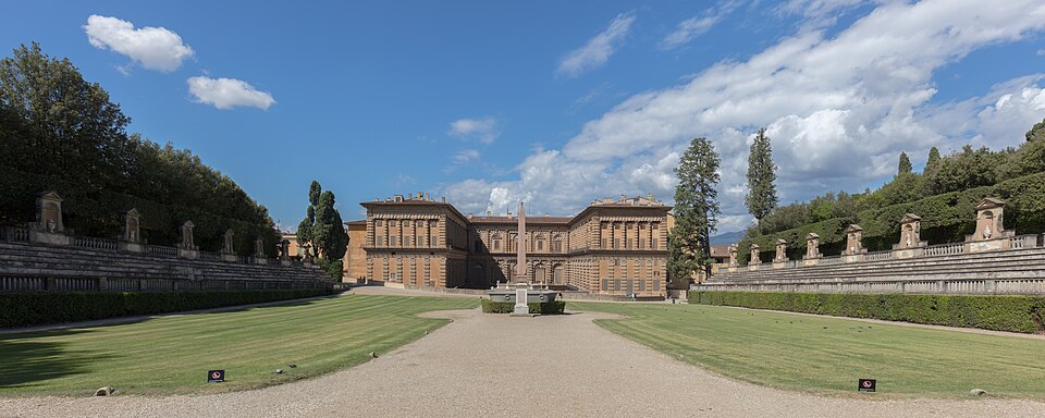 Ponto Turístico Jardins de Boboli (Palácio Pitti) em Florença