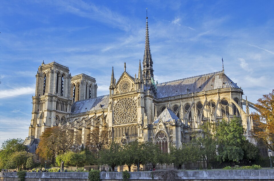 Ponto Turístico Catedral de Notre-Dame de Paris em Paris