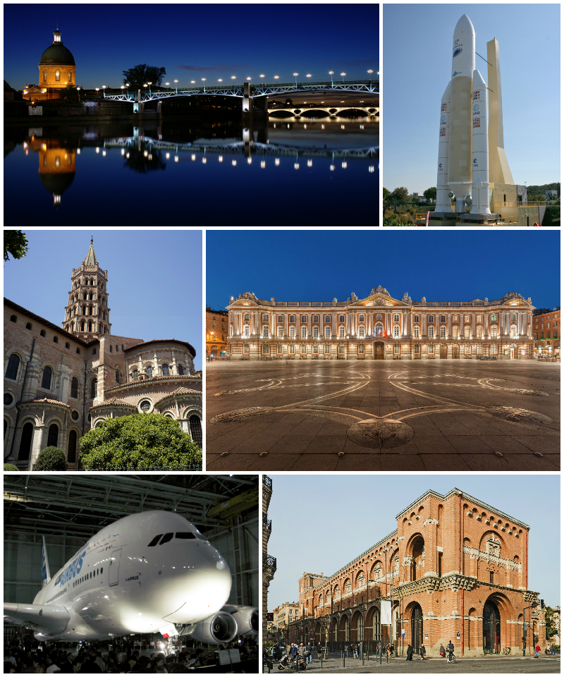 Ponto Turístico Praça do Capitólio (Piazza du Capitole) em Toulouse