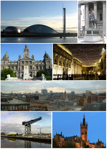 Ponto Turístico Praça George (George Square) em Glasgow