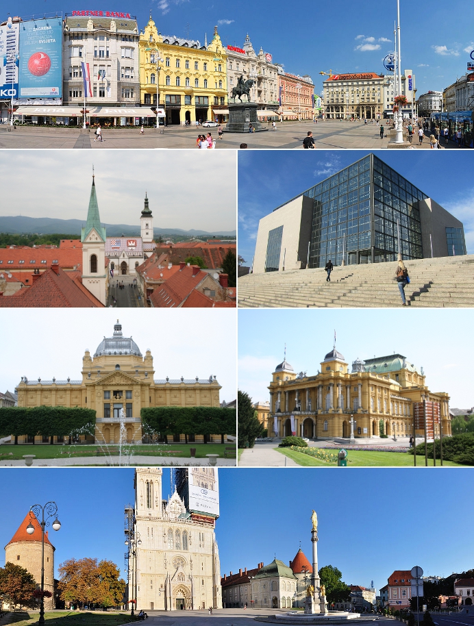 Ponto Turístico Catedral de Zagreb (Santa Maria) em Zagreb