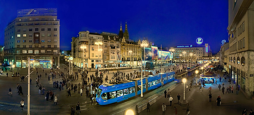 Ponto Turístico Mercado Dolac (Marché Dolac) em Zagreb