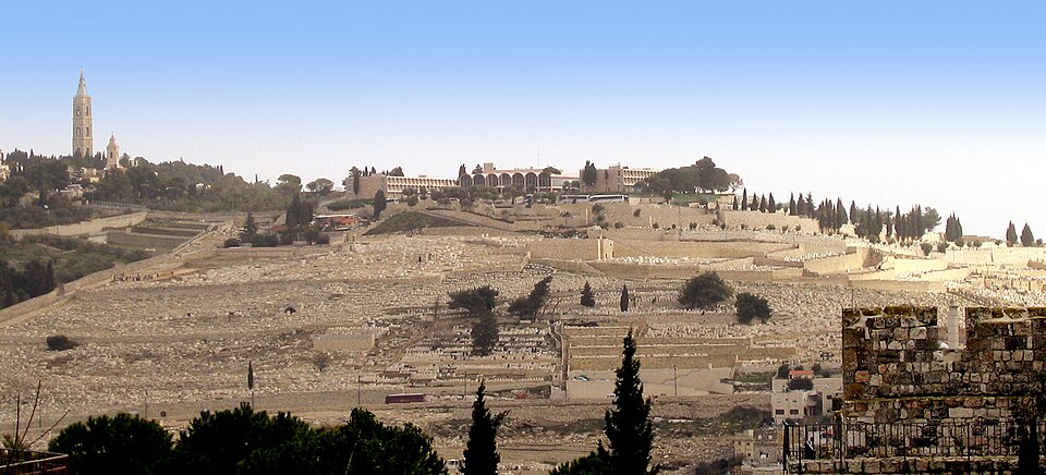 Ponto Turístico Monte das Oliveiras (Mirante Histórico) em Jerusalém