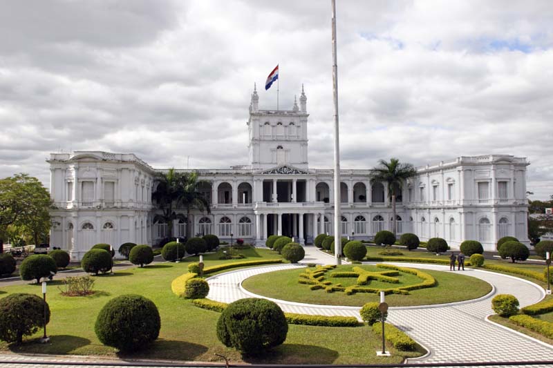 Ponto Turístico Palácio de los López em Assunção