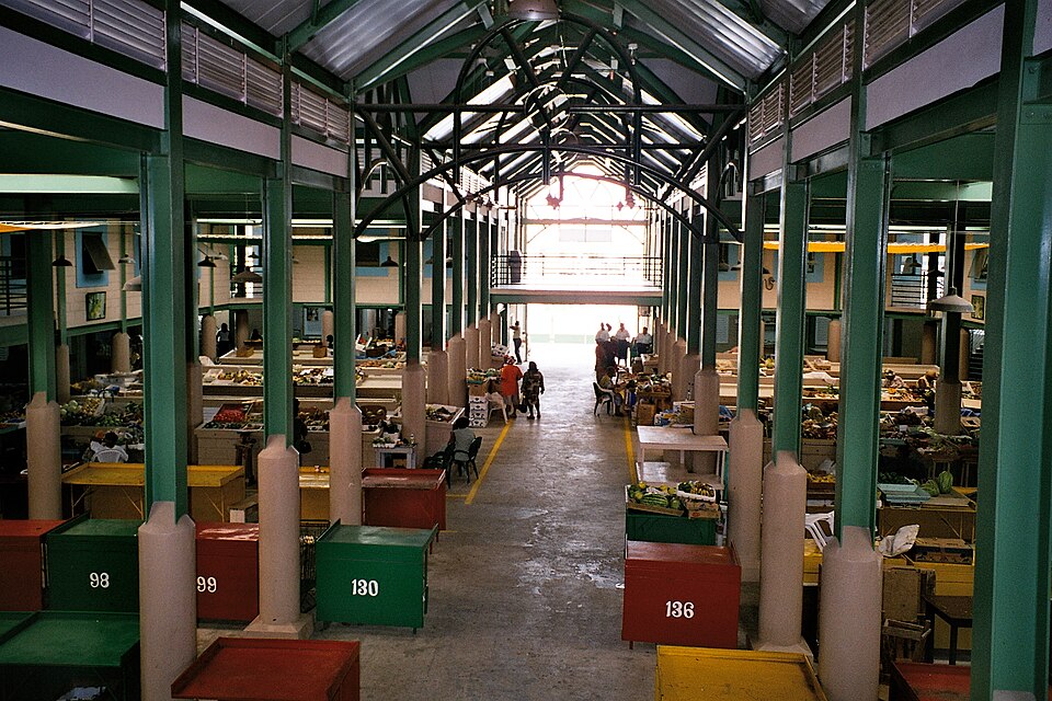 Ponto Turístico Mercado de Artesanatos de Antigua em Antigua