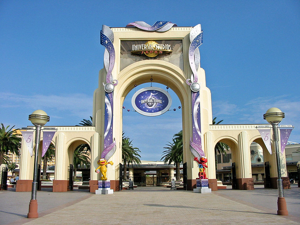 Ponto Turístico Parque Universal Studios Japan em Osaka