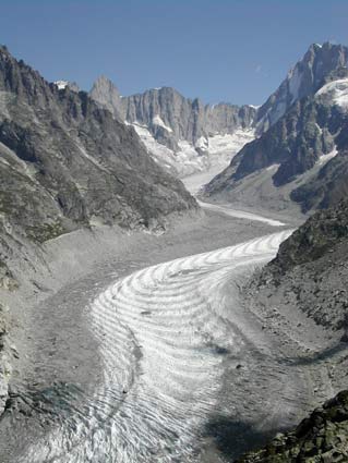 Ponto Turístico Mar de Gelo (Mer de Glace - Glaciar e Caverna) em Chamonix