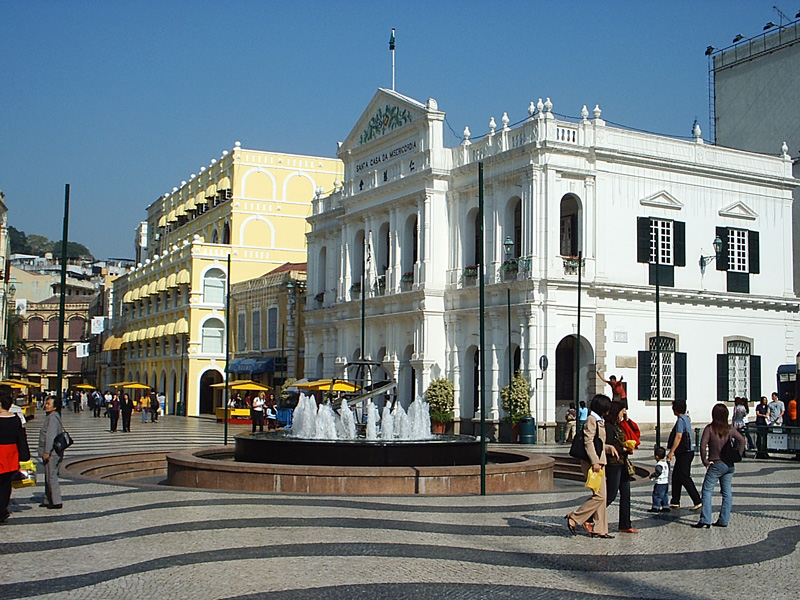 Ponto Turístico Largo do Senado em Macau