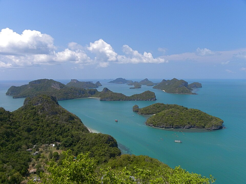 Ponto Turístico Parque Nacional Ang Thong em Koh Samui