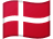 Bandeira Oficial de Dinamarca